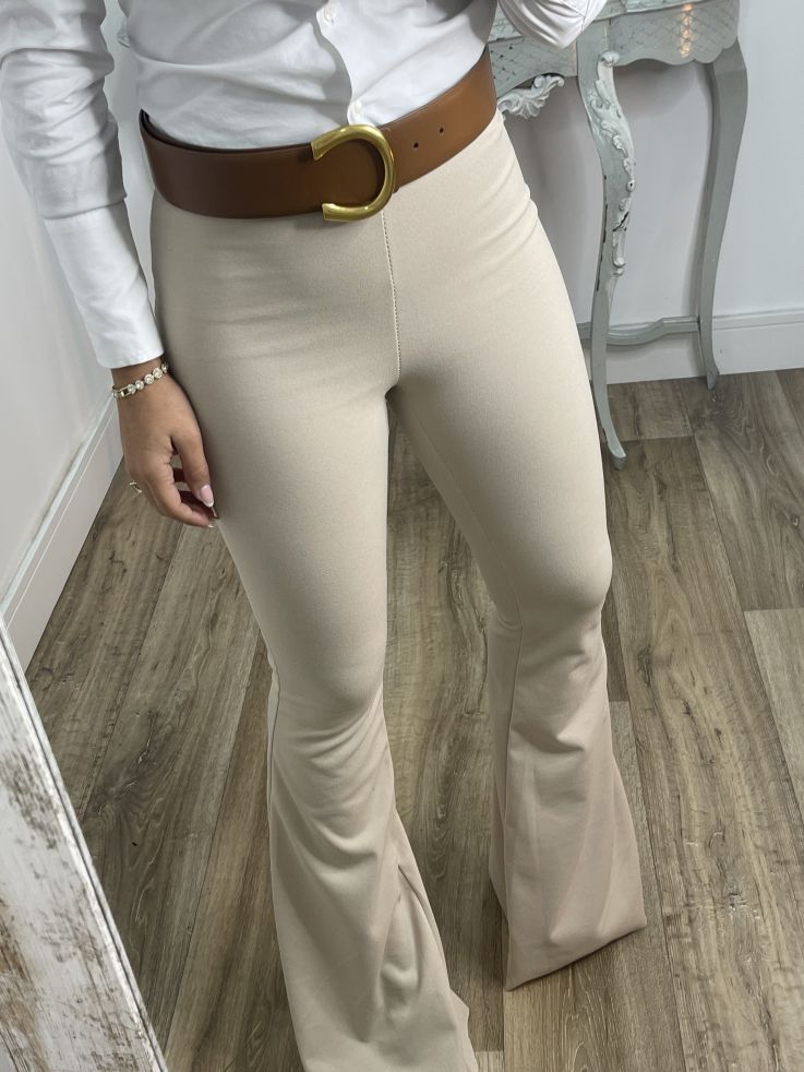 Pantalón campana largo