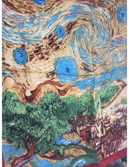 Pañuelo cuello ribete rojo