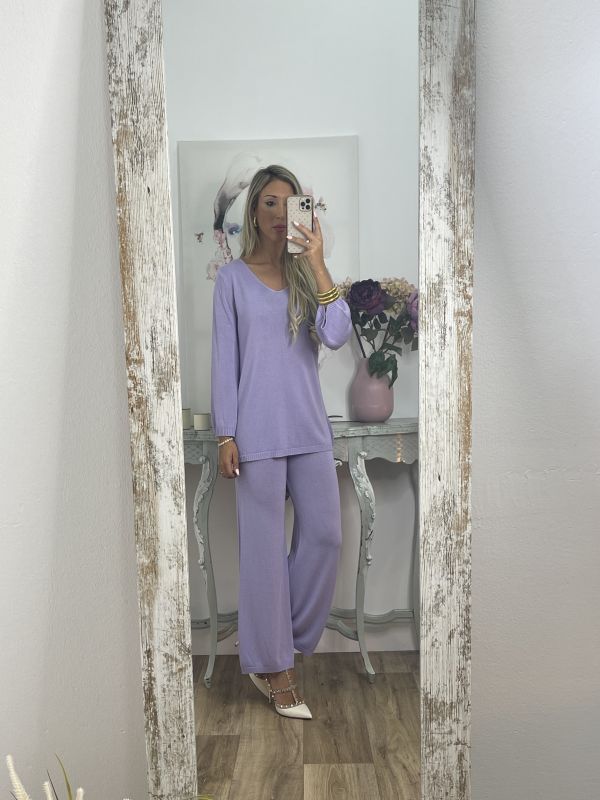 Jersey hilo malva