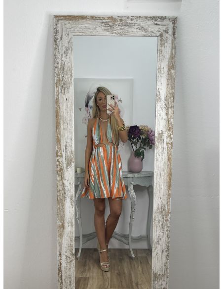 Vestido Neyla naranja