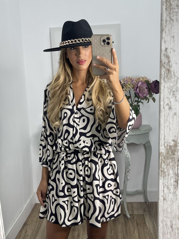 Sombrero cadena negro