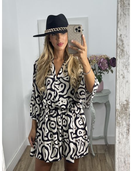 Sombrero cadena negro