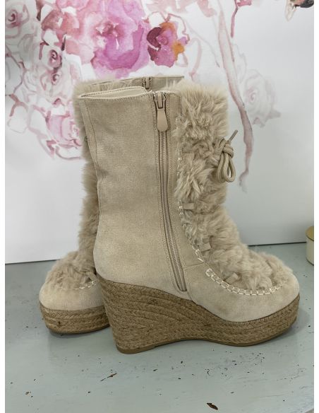 Botas Alaska beiges