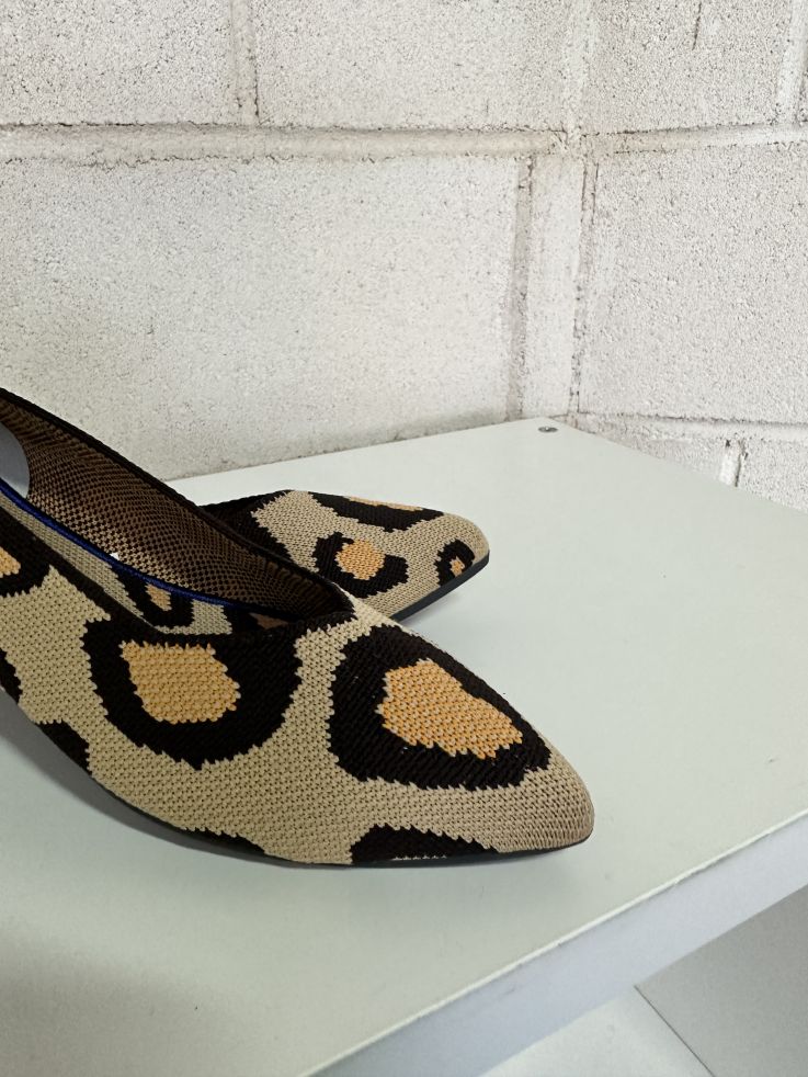 Manoletinas leopardo hot sale