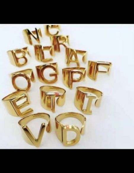 Anillo iniciales