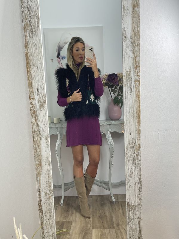 Chaleco Alina negro