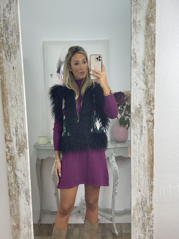 Chaleco Alina negro
