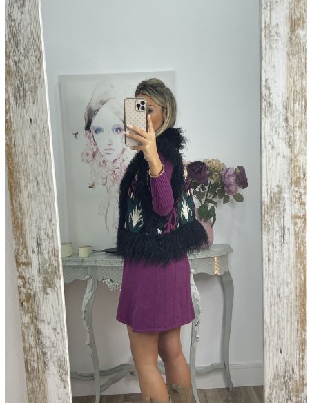 Chaleco Alina negro
