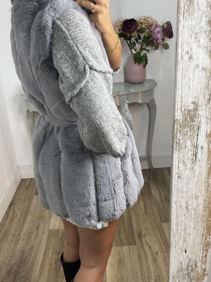 Chaleco Alexia gris