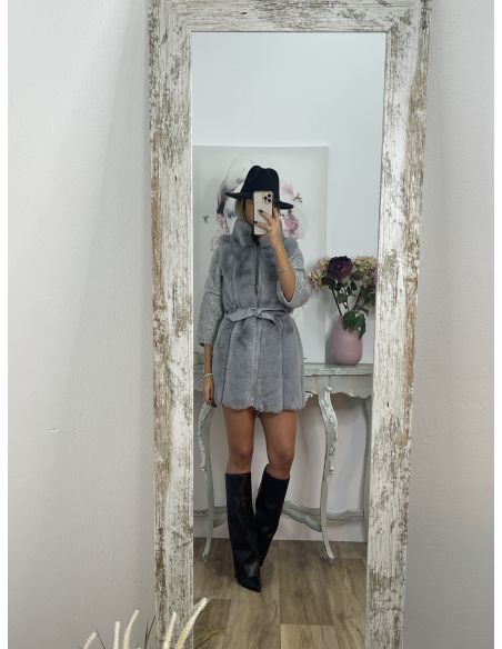 Chaleco Alexia gris