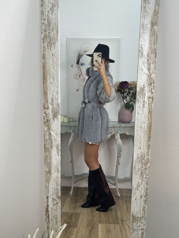Chaleco Alexia gris