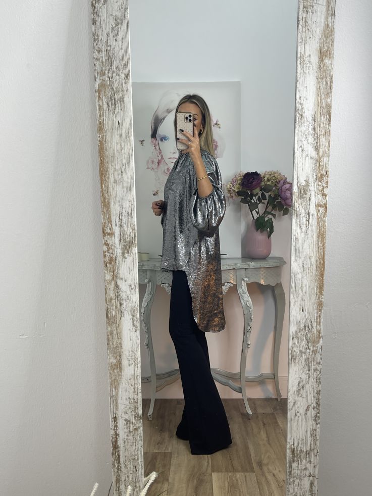 Camisa Estrella plateada