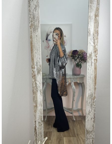 Camisa Estrella plateada