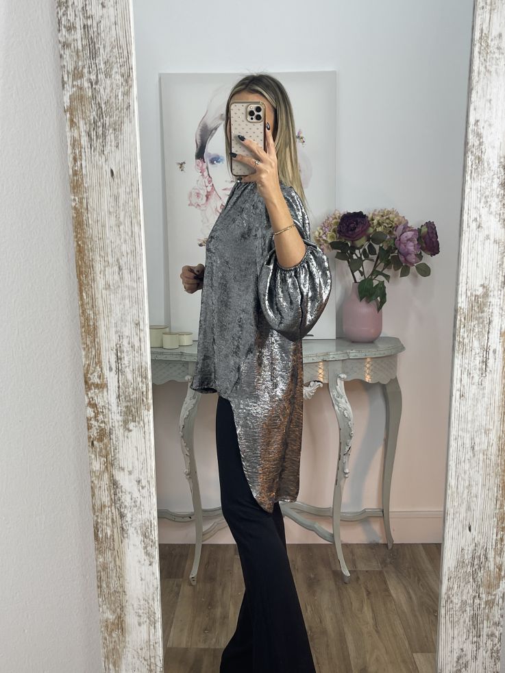 Camisa Estrella plateada