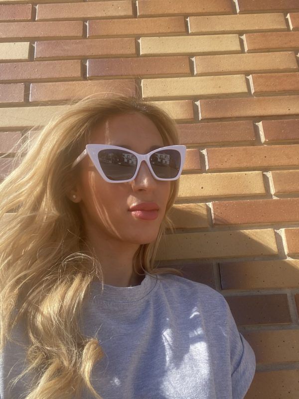 Gafas Vogue en blanco