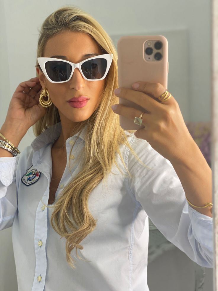 Gafas Vogue en blanco