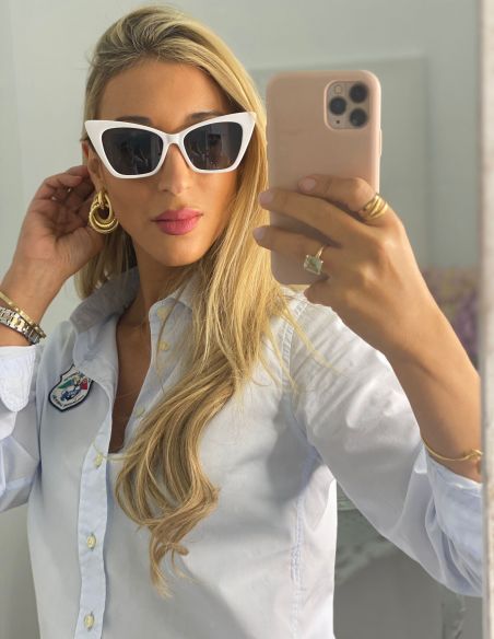 Gafas Vogue en blanco