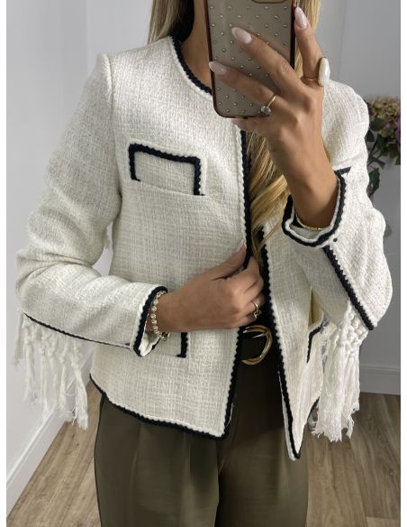 Chaqueta Coco con flecos