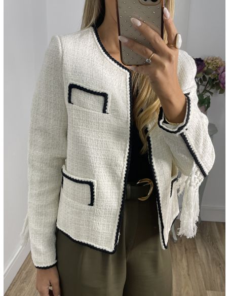 Chaqueta Coco con flecos