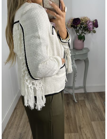 Chaqueta Coco con flecos