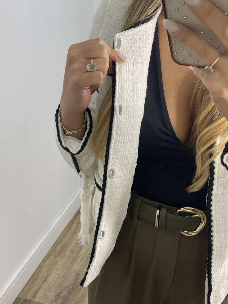 Chaqueta Coco con flecos