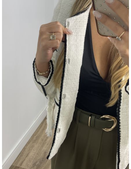 Chaqueta Coco con flecos