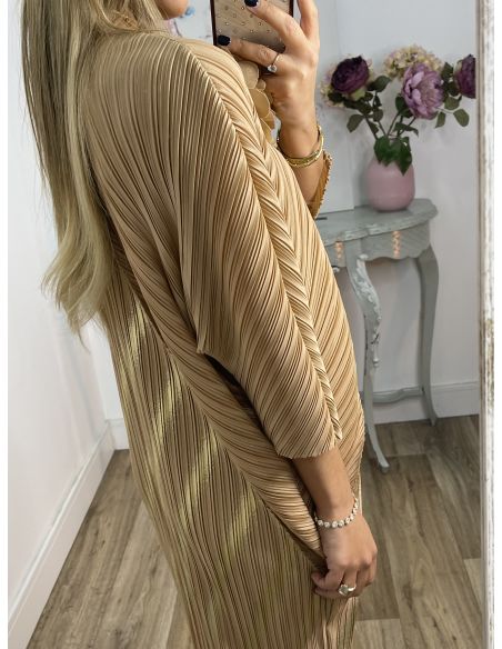 Vestido Priscila dorado