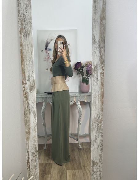 Cinturón fajín Texas beige