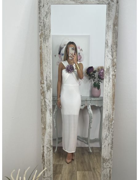 Vestido Cora blanco