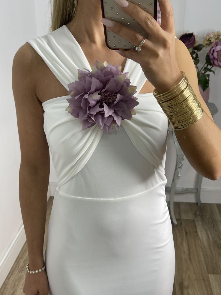 Vestido Cora blanco