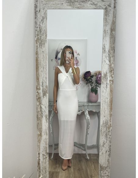 Vestido Cora blanco