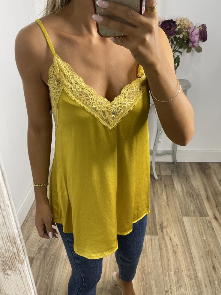 Lencera Carla mostaza