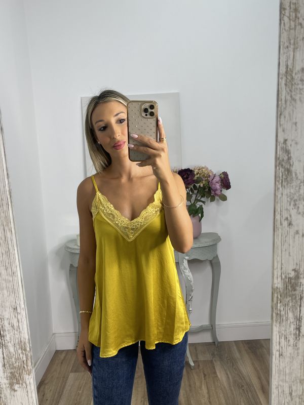 Lencera Carla mostaza