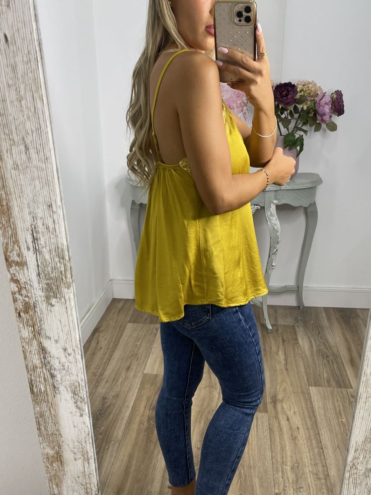 Lencera Carla mostaza