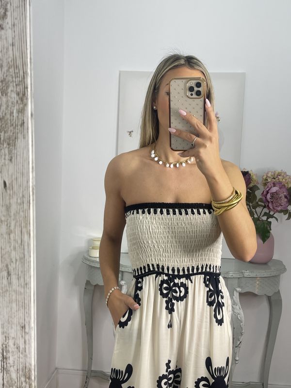 Colgante rígido blanco