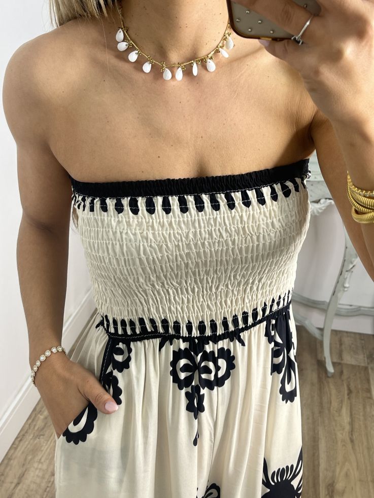 Colgante rígido blanco