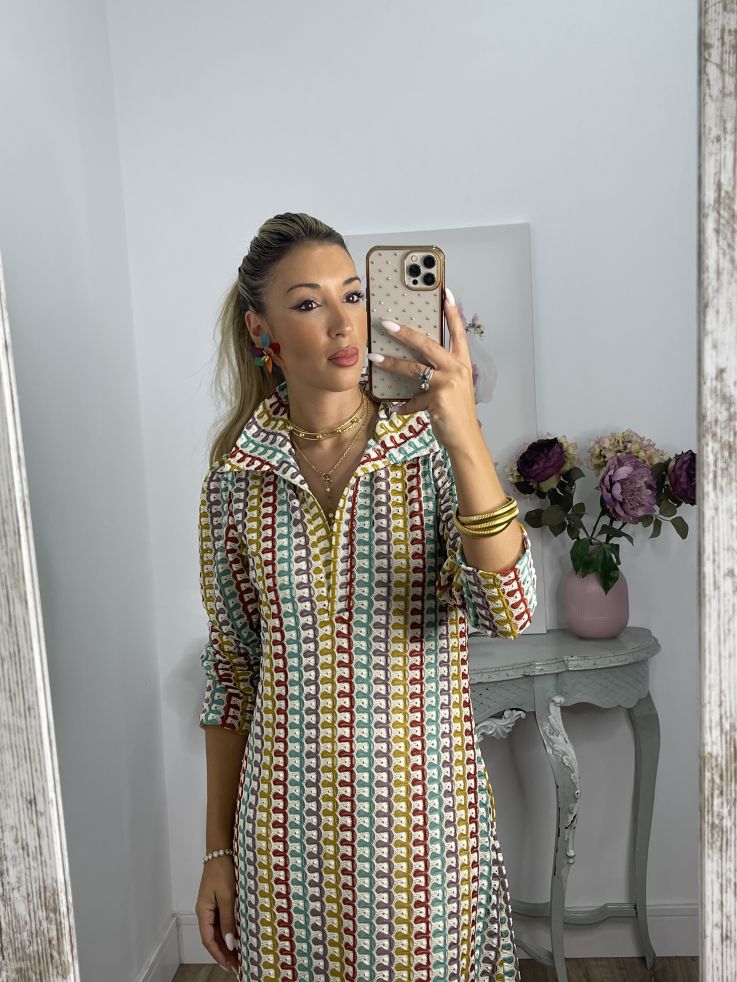 Pendientes flor colores