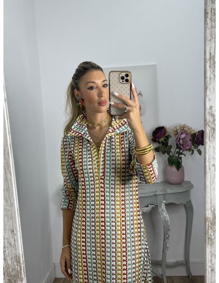 Pendientes flor colores