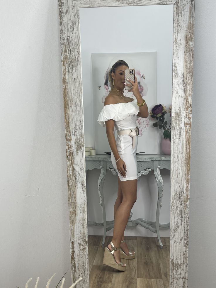 Vestido Hiba blanco