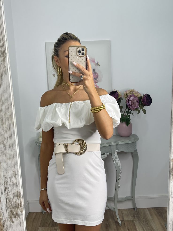 Vestido Hiba blanco