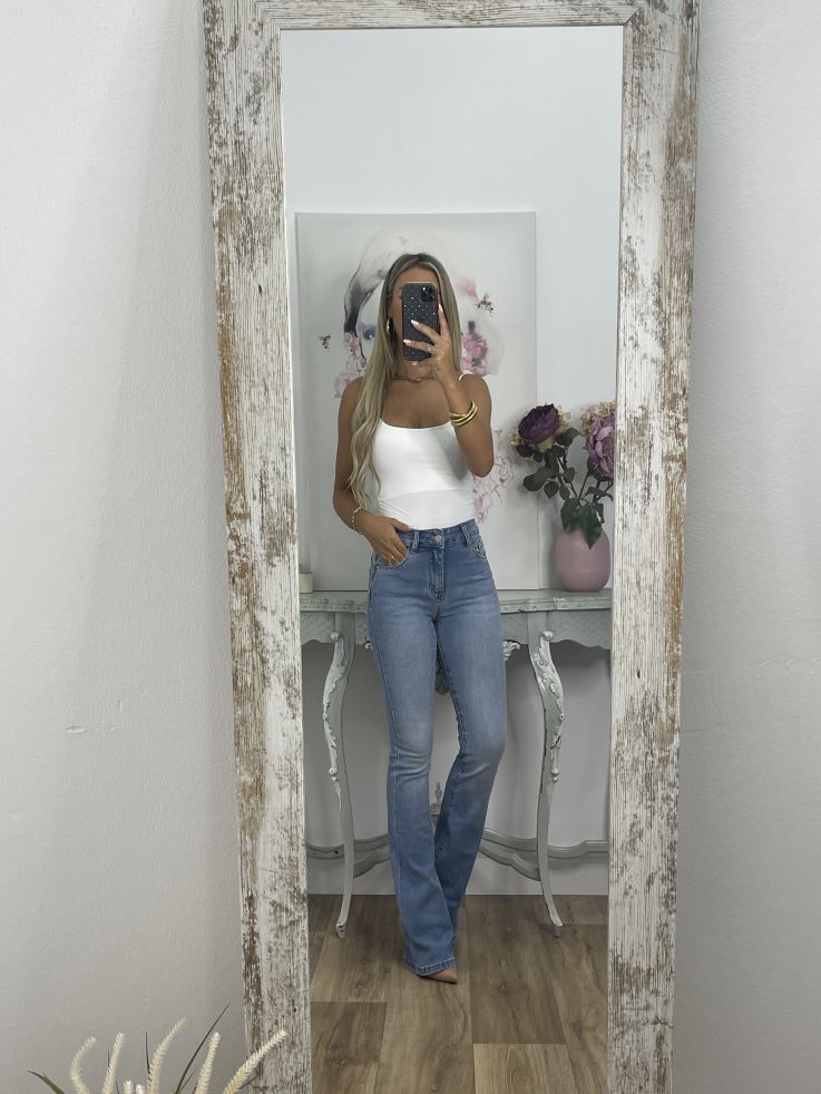 Jeans Iria claro de campana