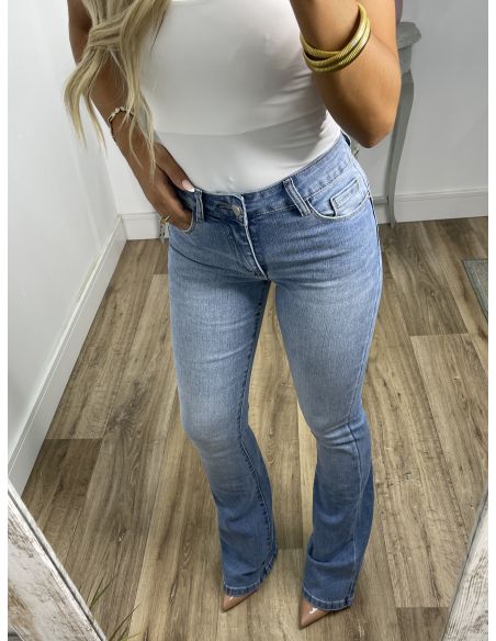 Jeans Iria claro de campana