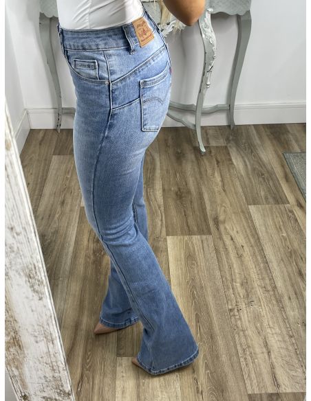 Jeans Iria claro de campana