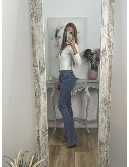 Jeans USA claros tres botones