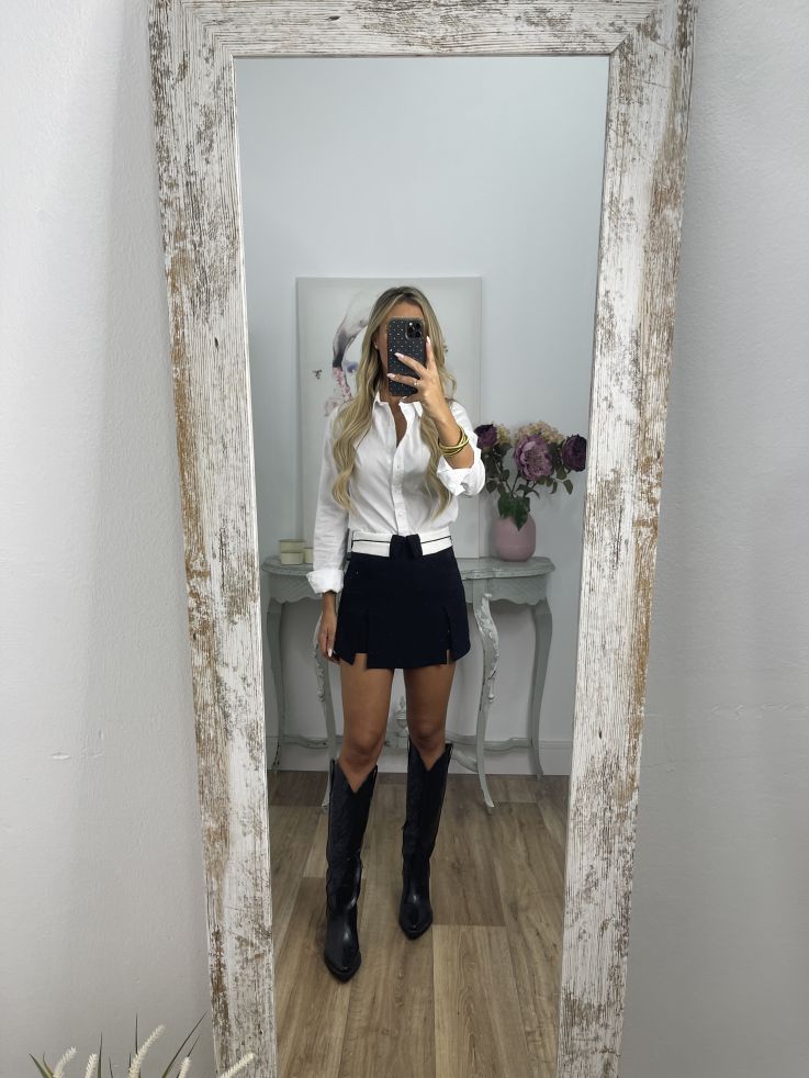 Camisa básica blanca