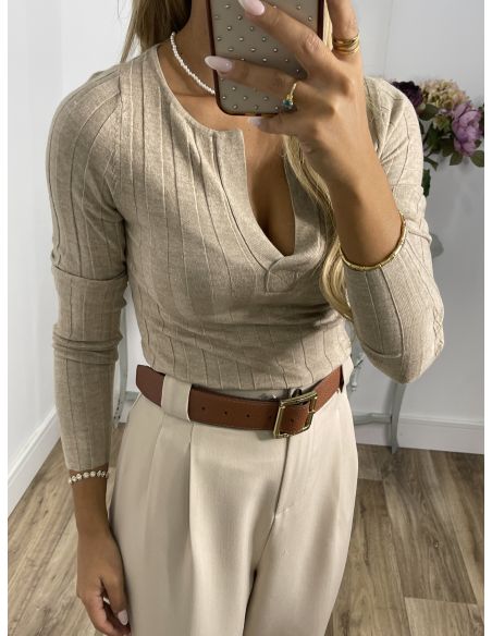Pantalón Lu Beige