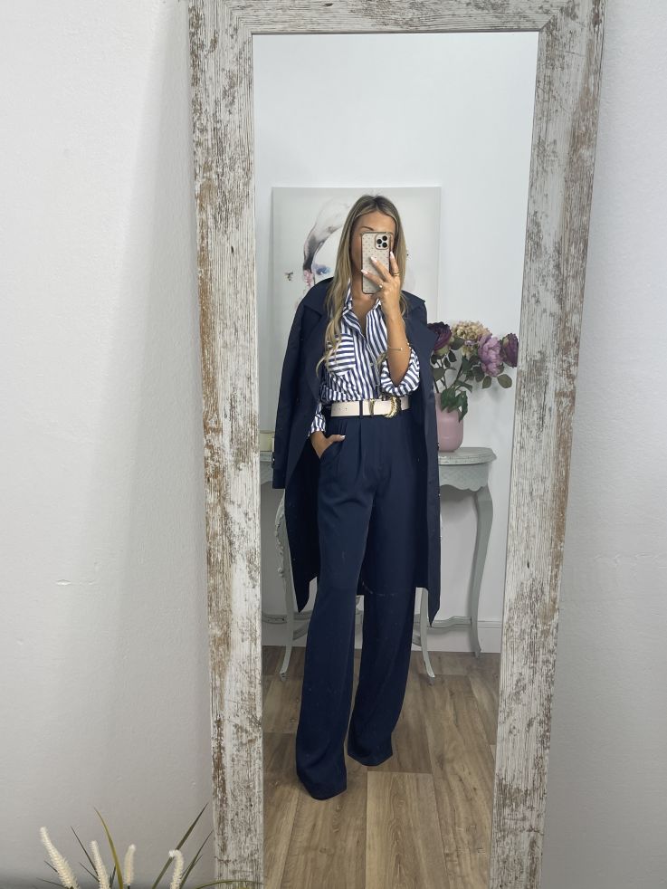 Pantalón Corina Azul Marino Pantalón Corina Azul Marino