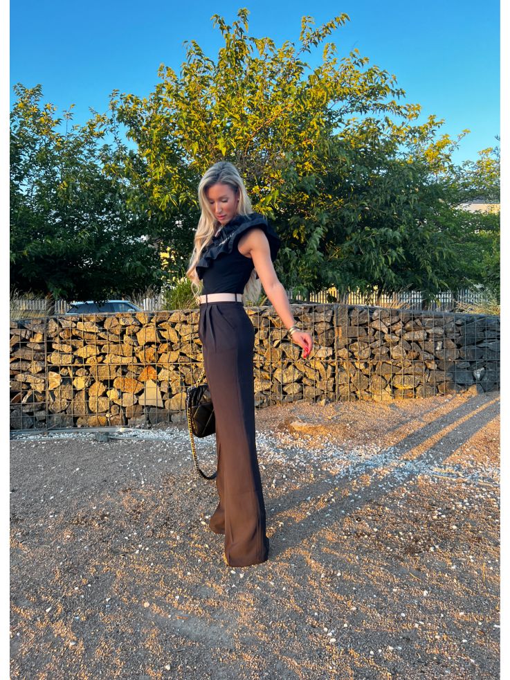 Pantalón corina Negro