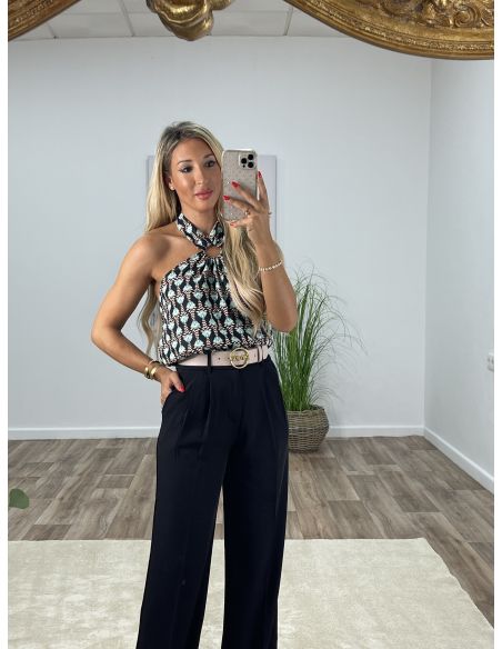 Pantalón corina Negro