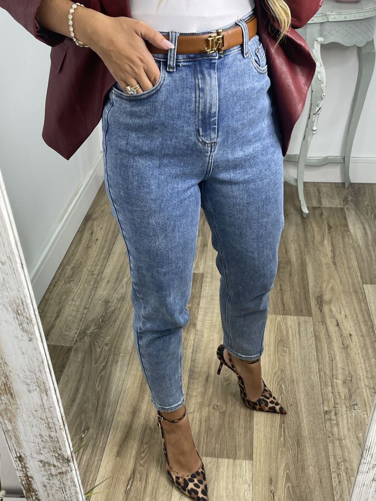Jeans Claus mom fit